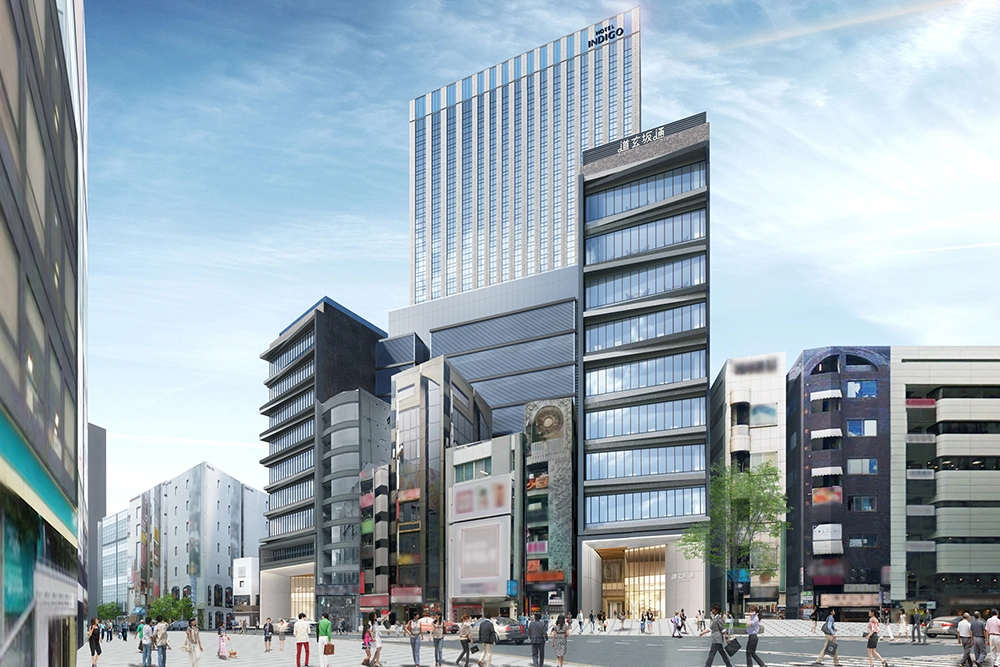 A new complex and hotel opening in Shibuya