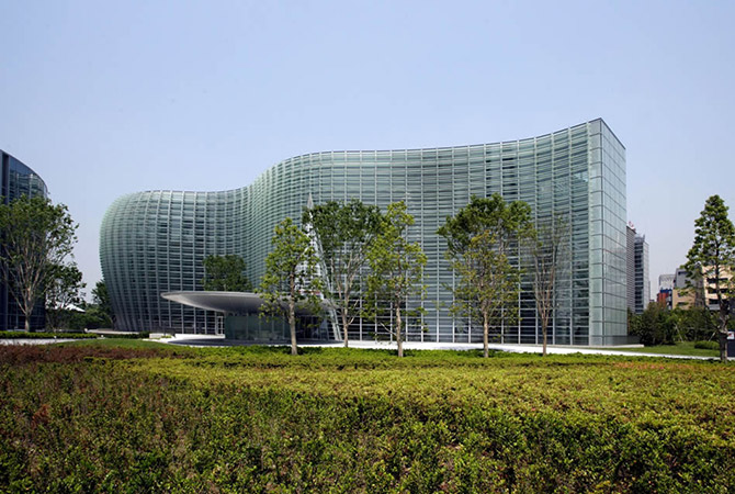 Bâtiment du centre national des Arts de Tokyo