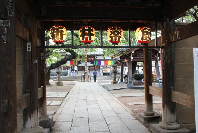 Il tempio Araiyakushi Baishoin (Yama-mon)