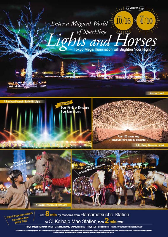 Tokyo Mega Illumination 21 22 Find Brochures For Travel Tokyo Tokyo Brochures