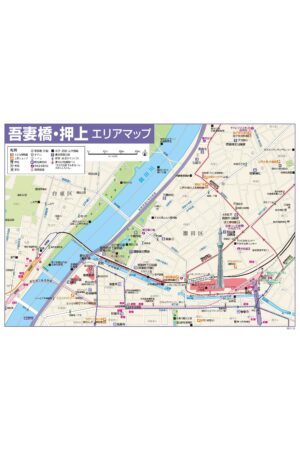 吾妻橋・押上エリアマップ