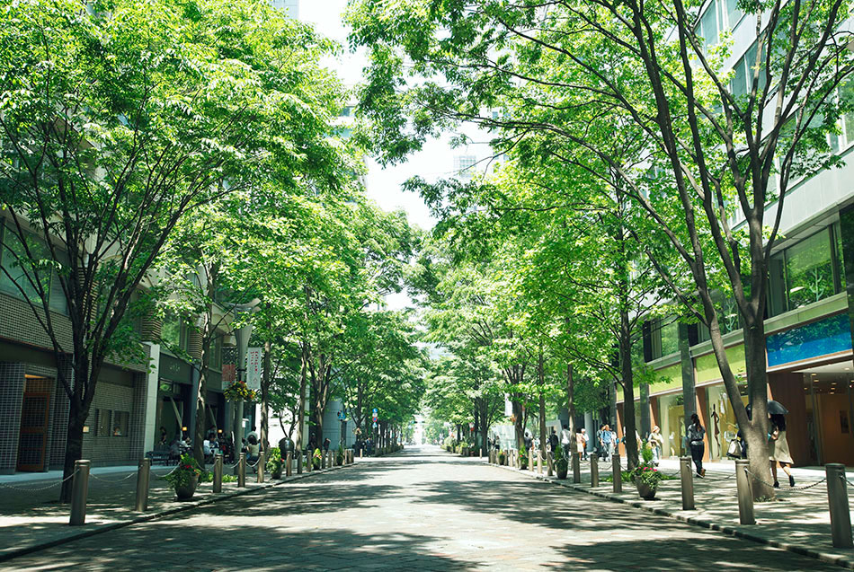 Naka-dori-Straße in Marunouchi