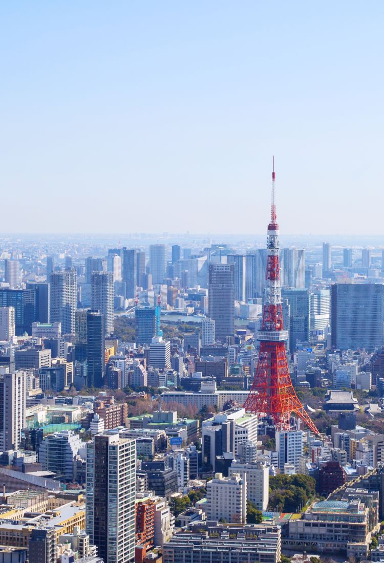 Tokyo Tower & Umgebung / Das offizielle Tourismusportal ...