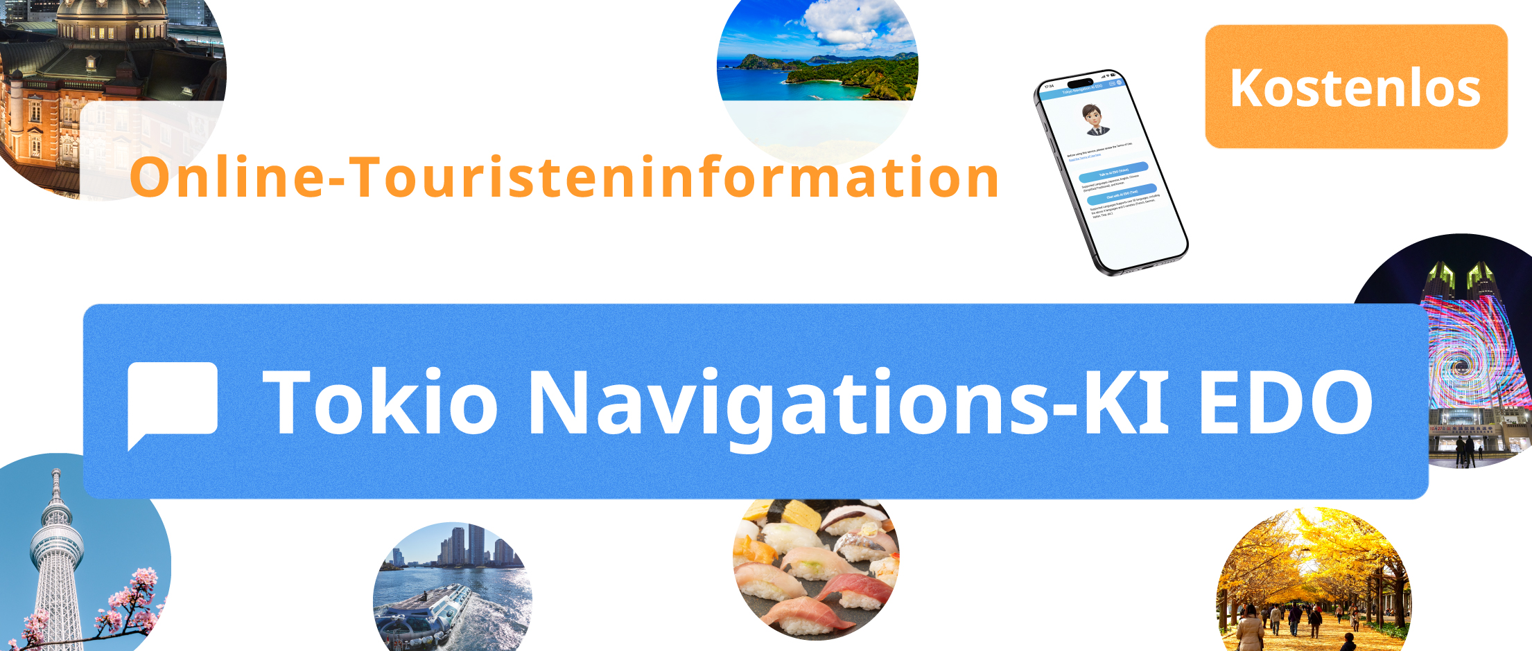 Online-Touristeninformation &ndash; &ldquo;Tokio Navigation KI&rdquo;
