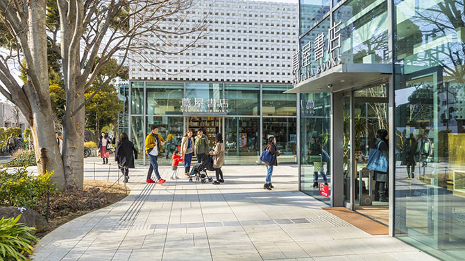 Straßenszene in Daikanyama