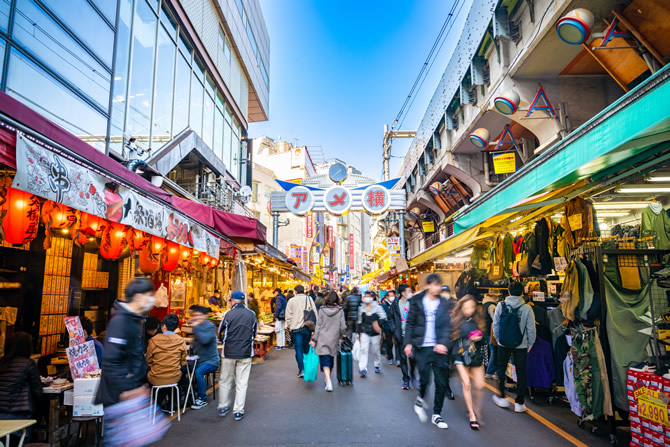 Ameyoko-Einkaufsstraße