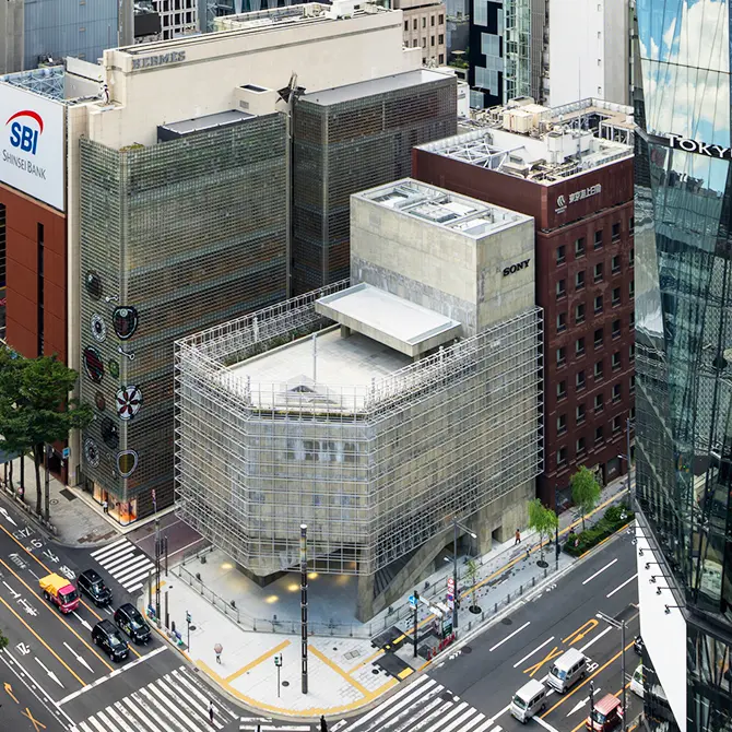 Sony × fcrb THE PARK・ING GINZA tops hiroshi fujiwara's park-ing