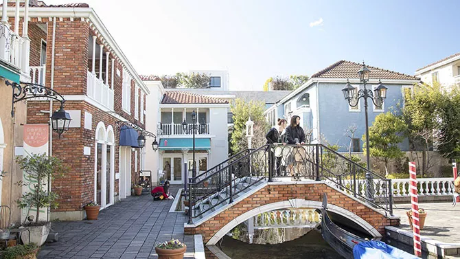 Jiyugaoka-Straßenszene