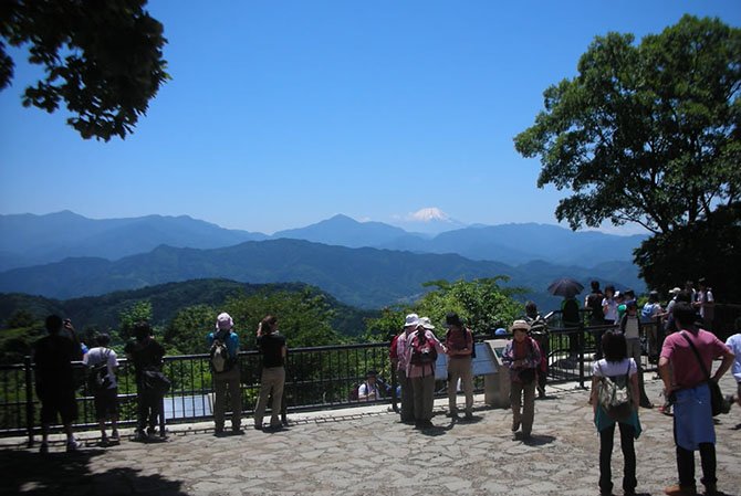 View from Mt. Takao