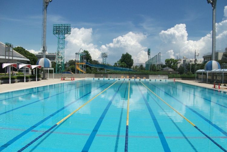 Haginaka Park Swimming Pool The Official Tokyo Travel