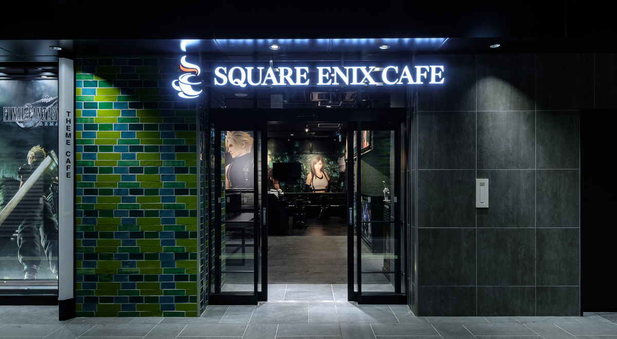 Square Enix Cafe, Anime & Game