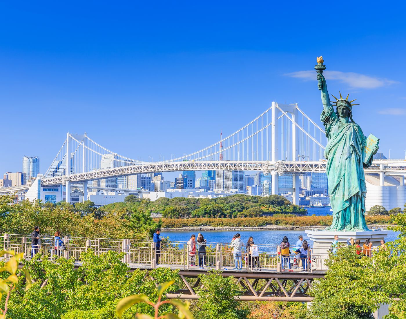 Statua della Libertà di Odaiba / Sito ufficiale dedicato al turismo a Tokyo GO TOKYO