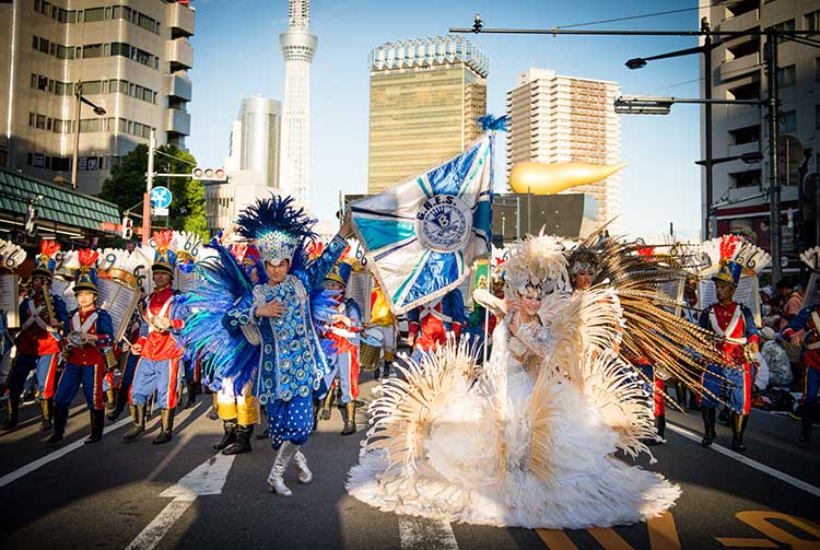 第38回 浅草サンバカーニバルパレードコンテスト 東京の観光公式サイトgo Tokyo