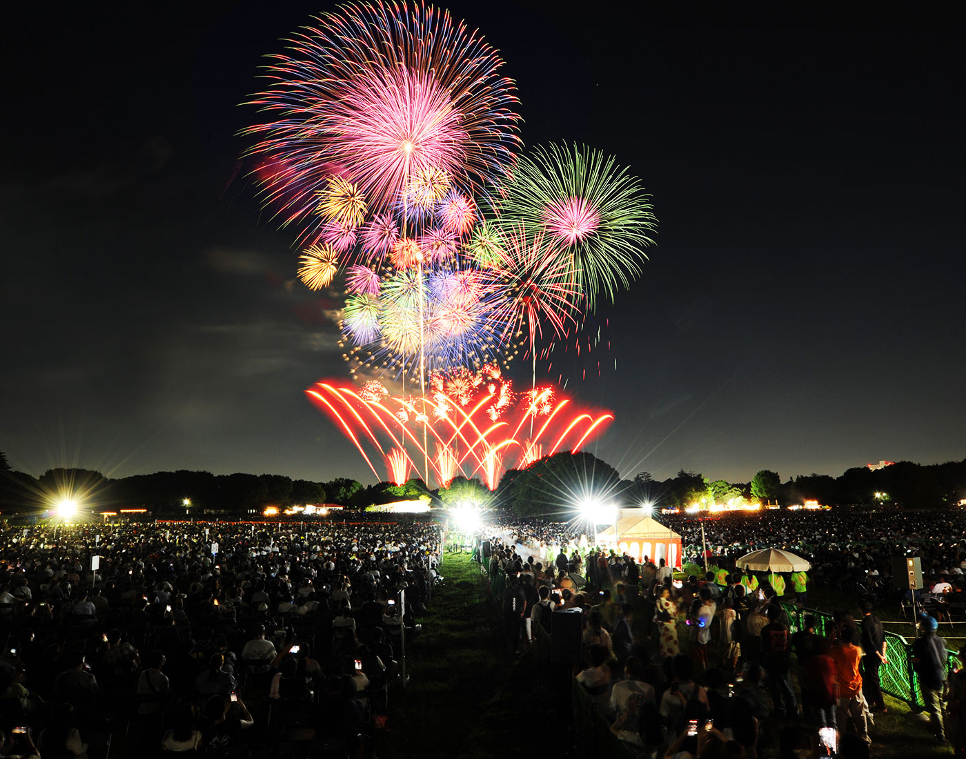 立川祭國營昭和紀念公園煙火大會 東京旅遊官方網站go Tokyo