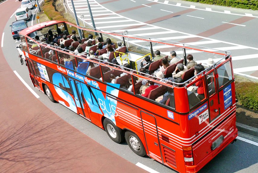 open bus tour tokyo