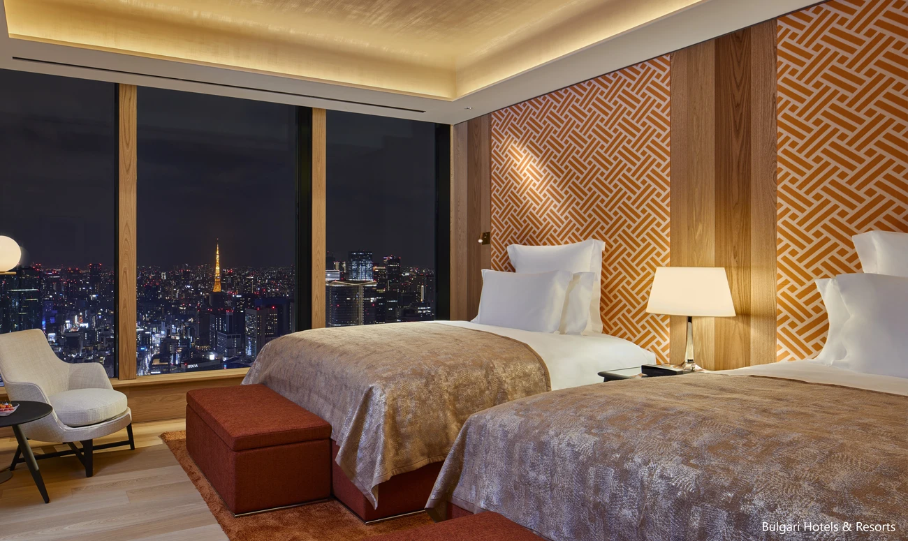 Bulgari Hotel Tokyo room