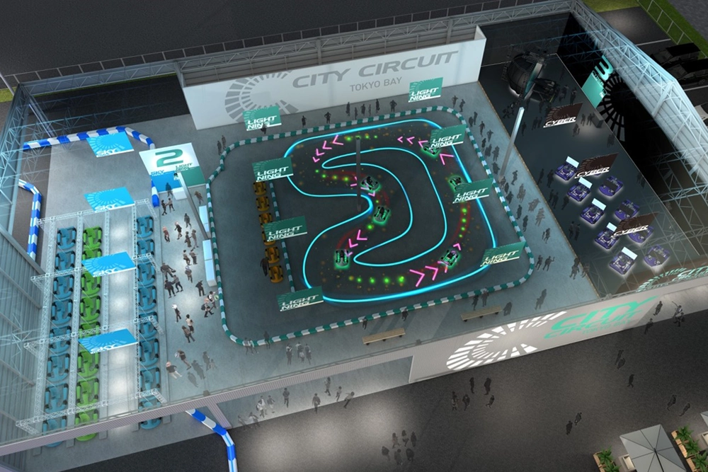 EV racing circuit facility