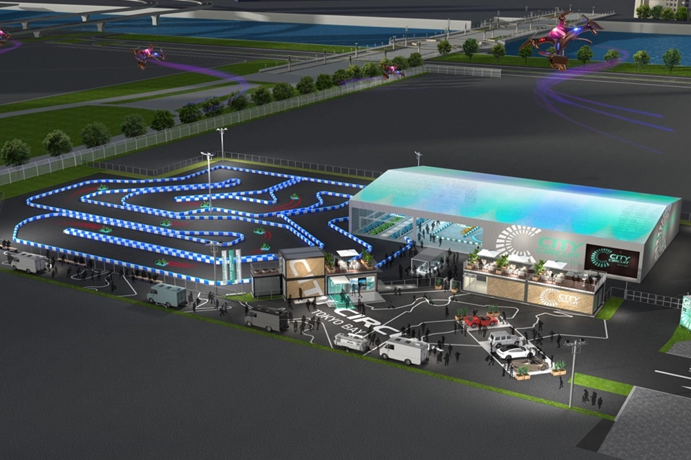 EV racing circuit facility