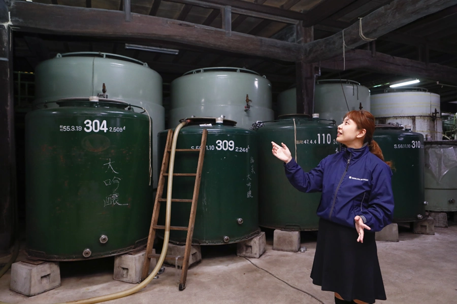 Sake brewery tour