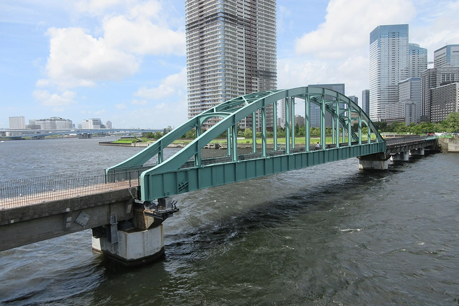 Old Harumi Railway Bridge