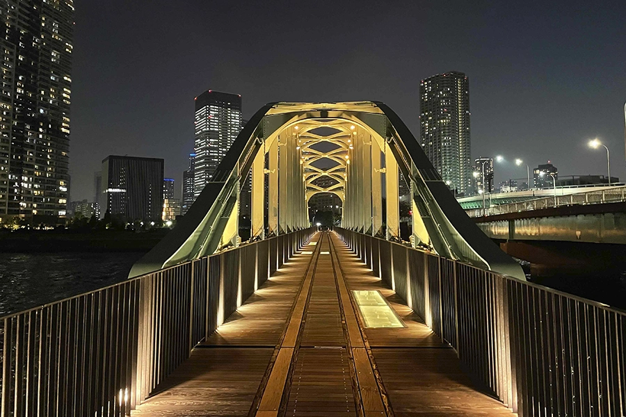 Old Harumi Railway Bridge