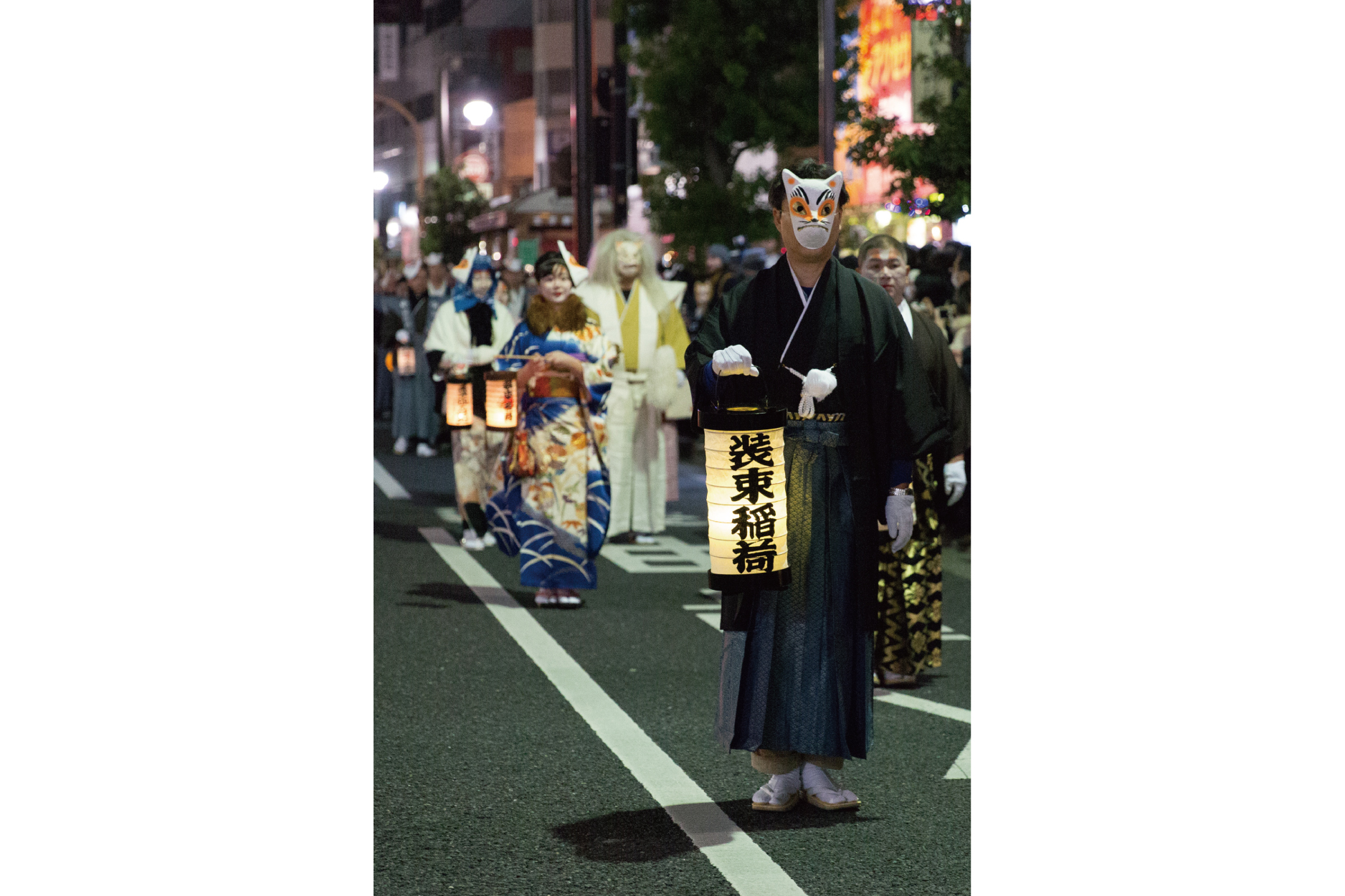 Kitsune-no-gyoretsu (Fox Parade) in Oji