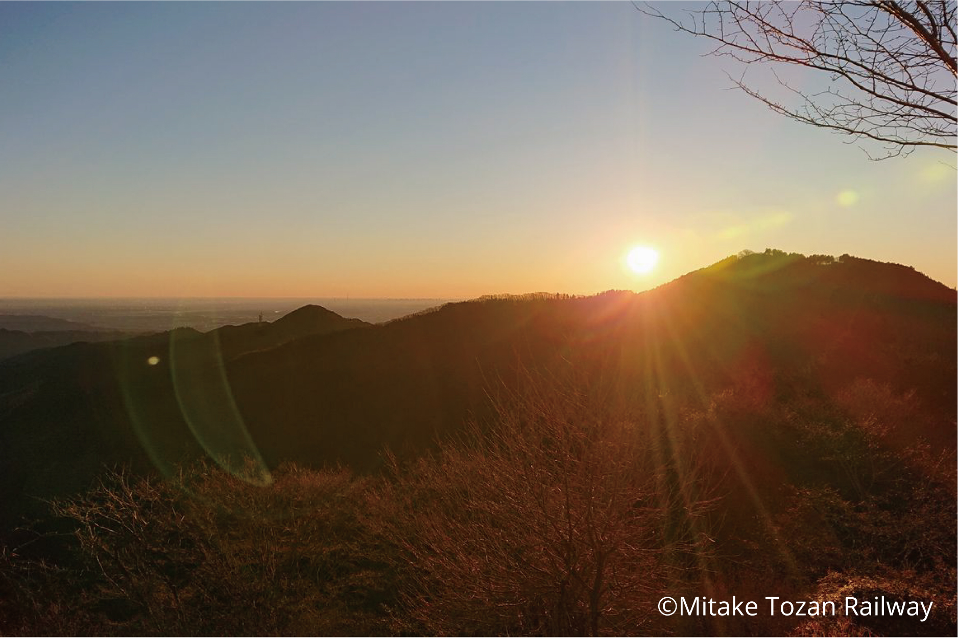 Hatsuhinode at Mt. Mitake, Mitake Valley, and Musashi Mitake Shrine