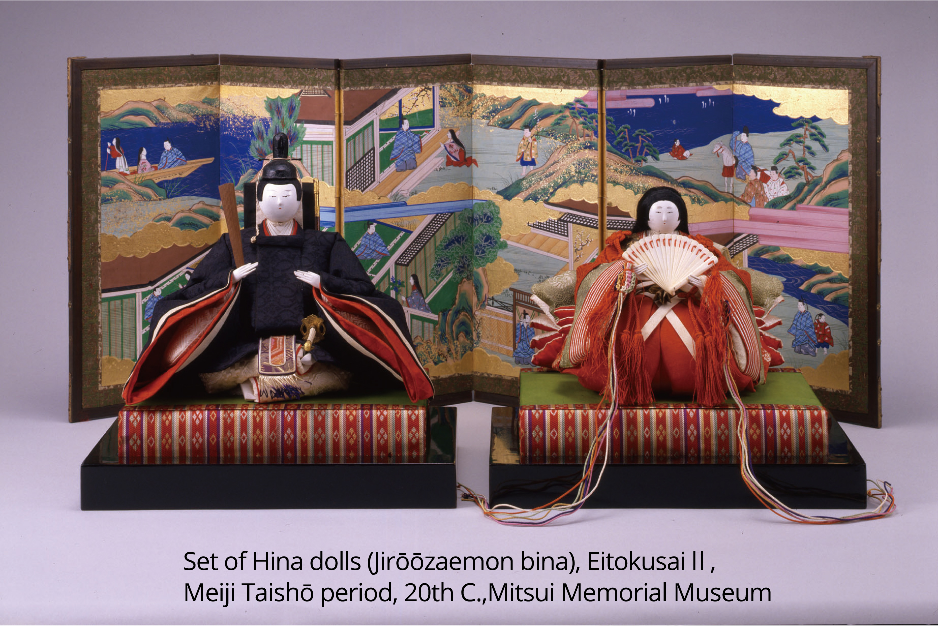 Hina Dolls of the Mitsui Family / Special Display : Adorable Gosho Ningyō Dolls