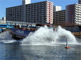 "SKY Duck" that is amphibian: Tokyo Splash Tours offer a view from on (and off) the water