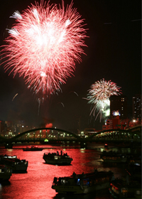 sumida river fireworks festival