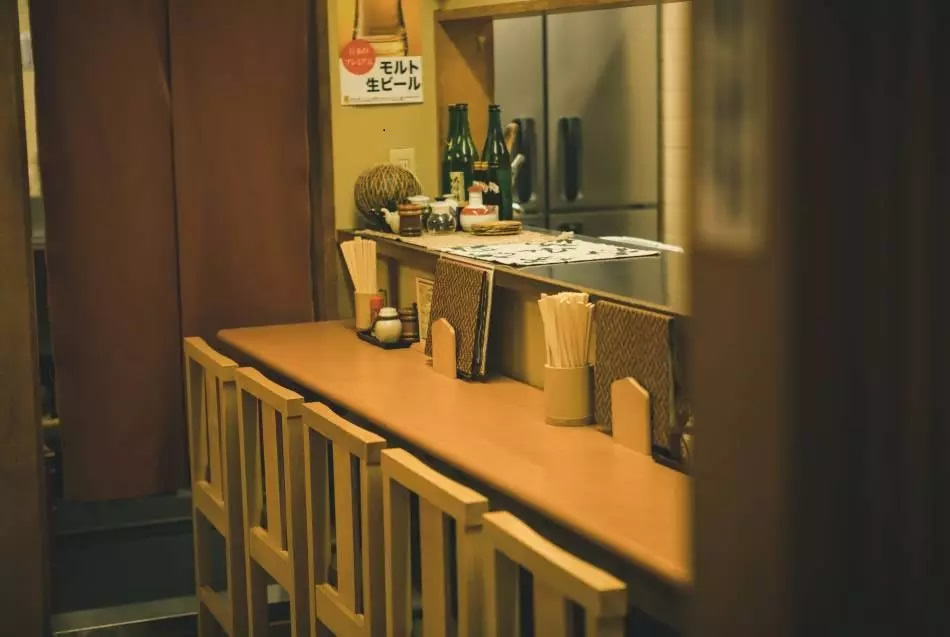 Intérieur d'un izakaya