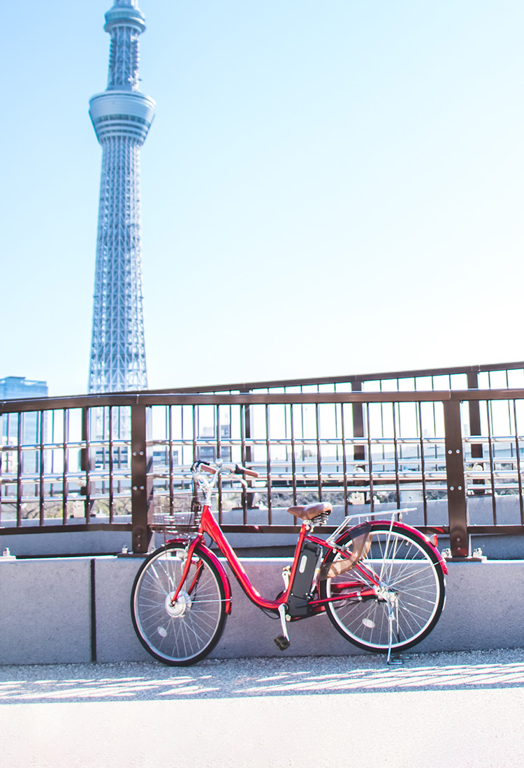 bicicletta a tokyo