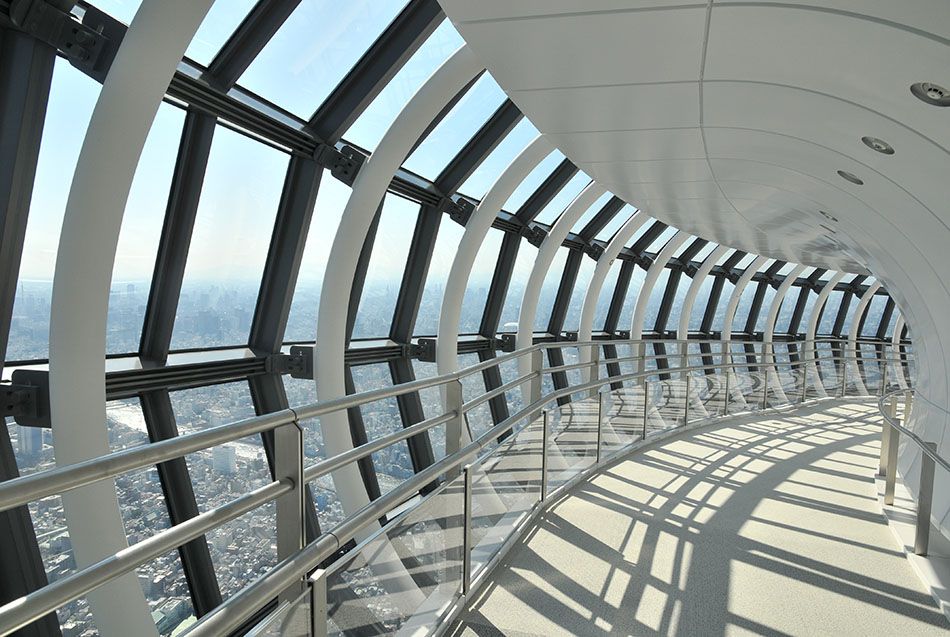 Sala panoramica Tembo Galleria nella TOKYO SKYTREE