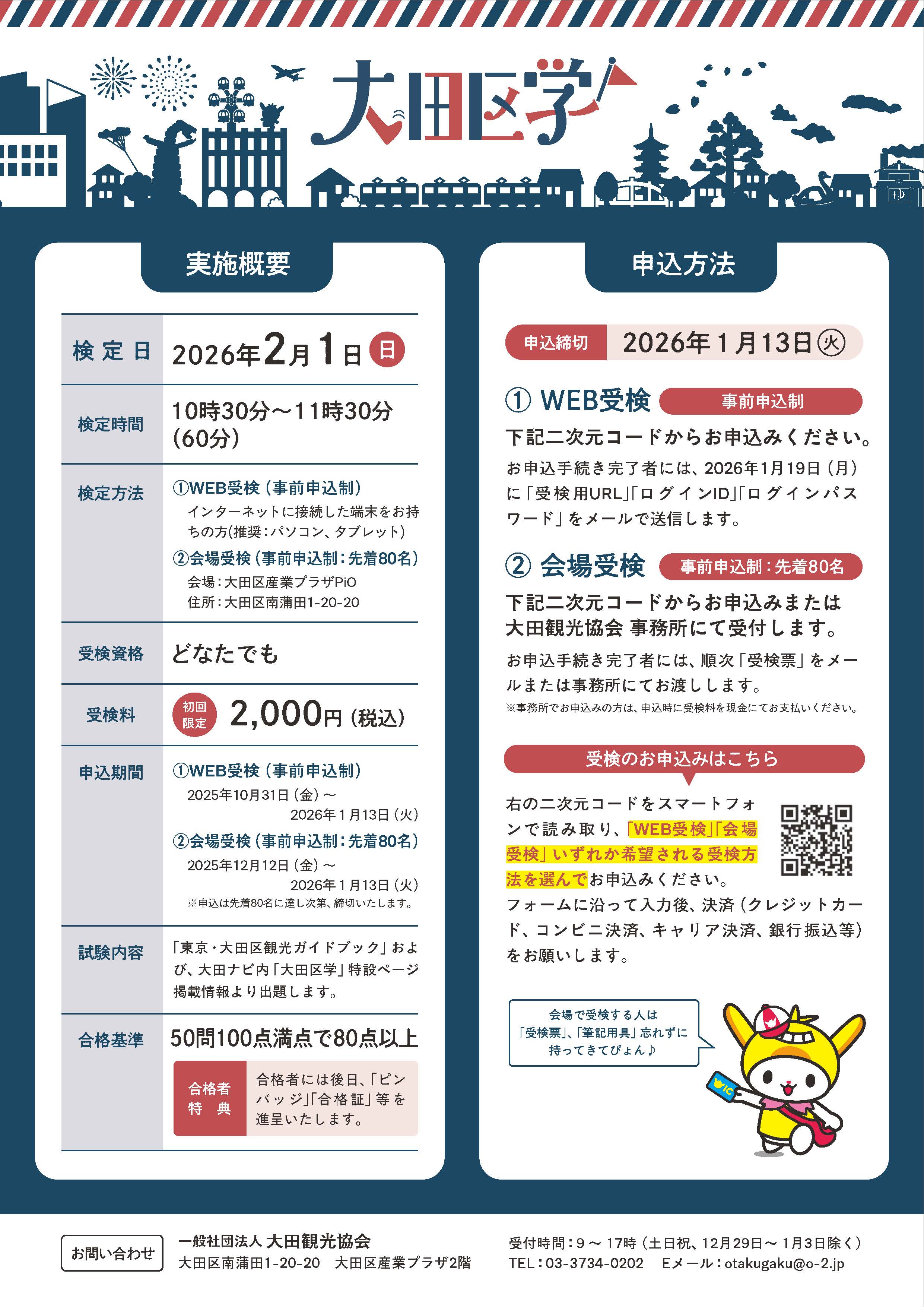 第1回大田区学検定_裏