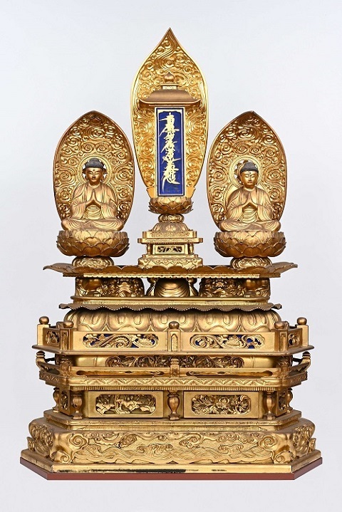 一塔両尊像（三宝尊像）