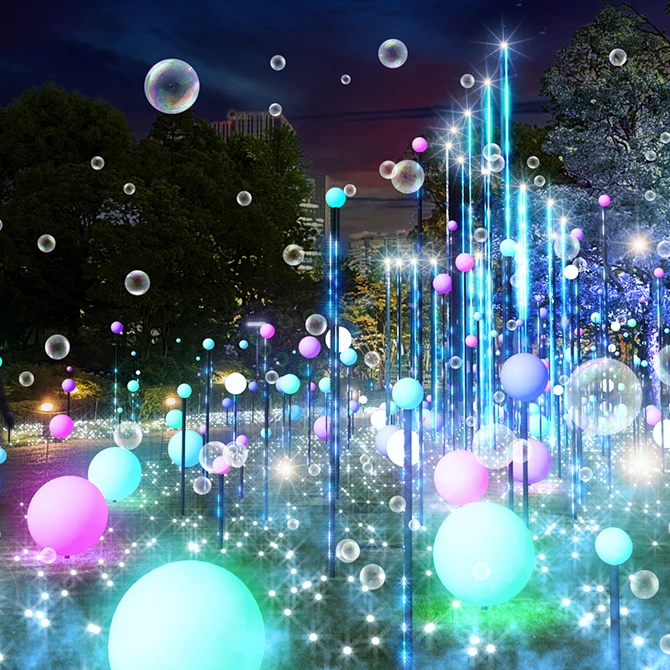 【SALE】新品クリスマスツリー　音楽と雪の演出　未使用　箱潰れあり MIDTOWN CHRISTMAS 2025／東京の観光公式サイトGO TOKYO