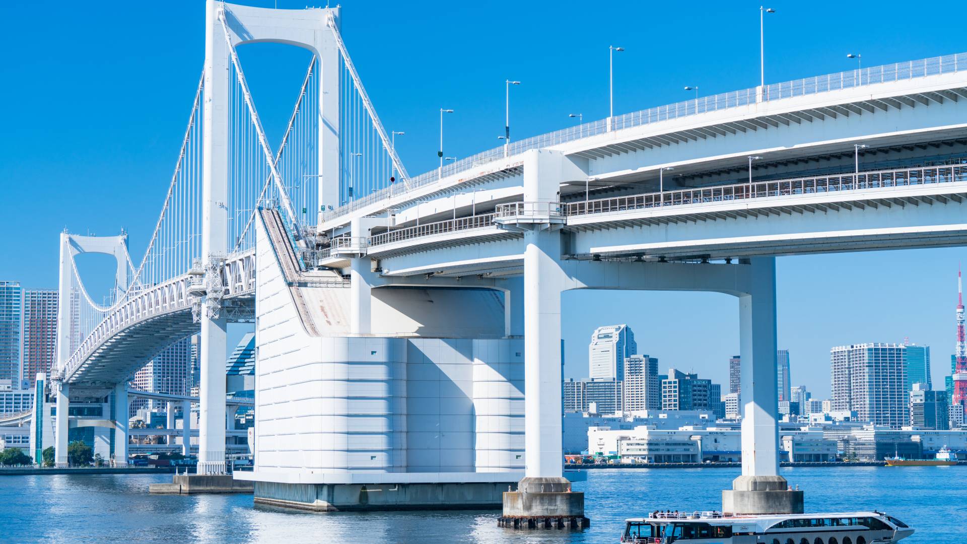 Rainbow Bridge and Oedo Onsen