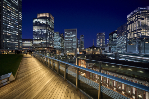 Tokyo Night View　(KITTE Garden) 02