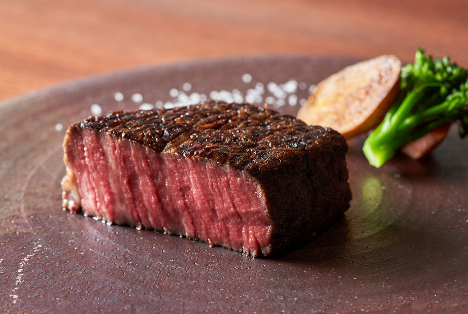 Piatto di carne al Ginza Onodera