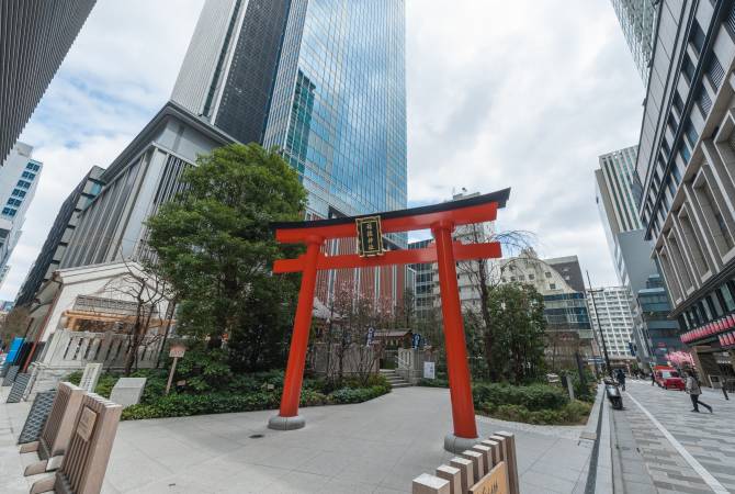 Il santuario Nihonbashi Fukutoku