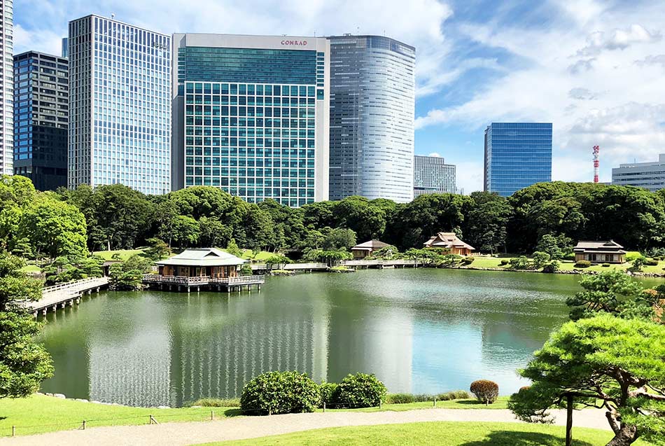 Jardines Hama-rikyu