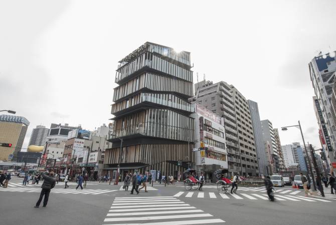 Aussichtsterrasse im Kultur- und Tourismuszentrum Asakusa