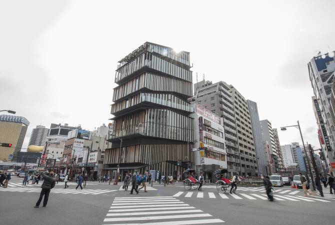 Terrazza panoramica del centro turistico culturale di Asakusa