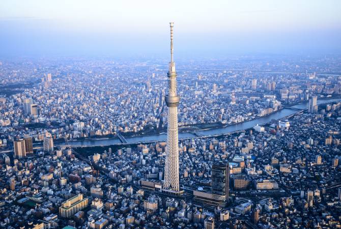 TOKYO SKYTREE seen from above