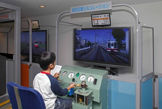 Un simulatore di treno