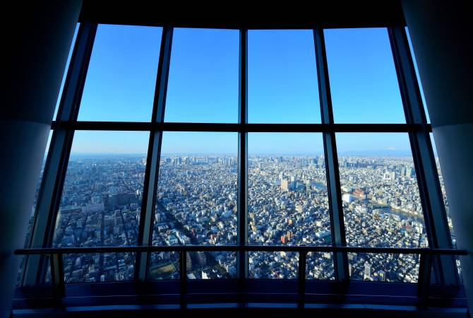 La vista dalla TOKYO SKYTREE