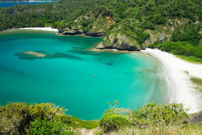 La spiaggia di Kominato