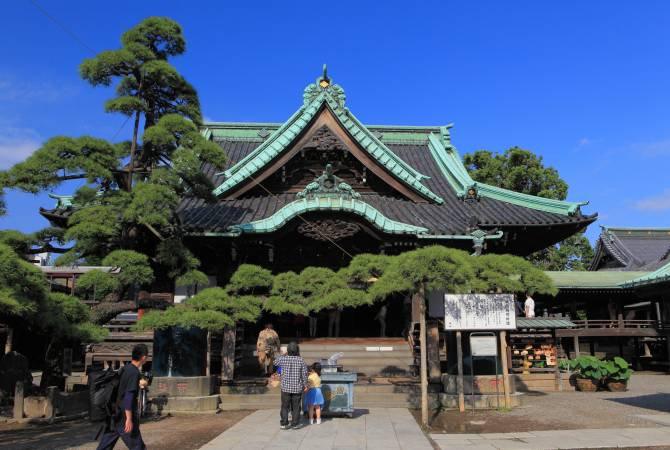 帝釈天 題経寺