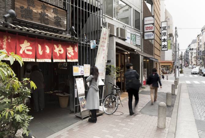 Un vieux restaurant de taiyaki