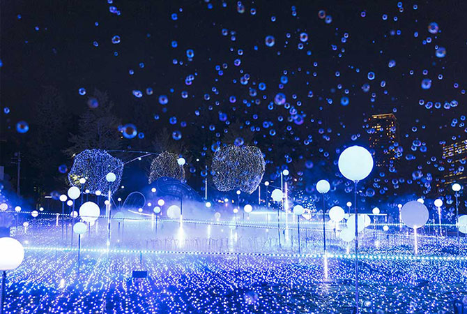 以星光花園活動知名的「MIDTOWN CHRISTMAS」